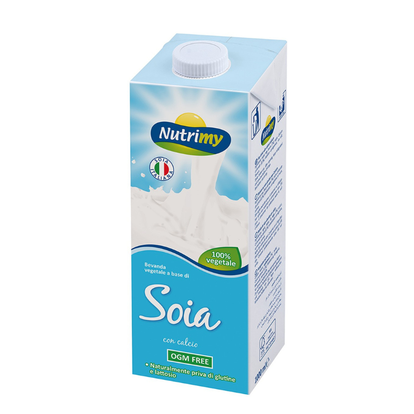 Bevanda Soia Barista UHT Lt.1 (Cartone da 10 pezzi) Nutrimy