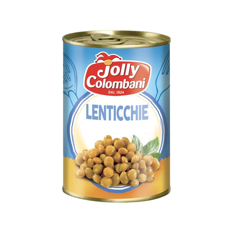Lenticchie In Scatola Con Concentrato Pomodoro Gr. 400