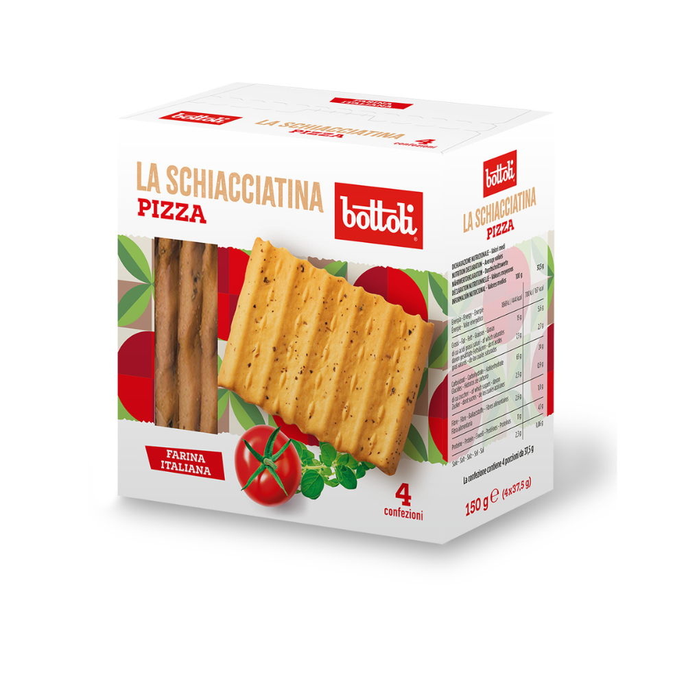 Schiacciatine Tris Pizza mono Gr. 37,5 (Cartone 48 pezzi)