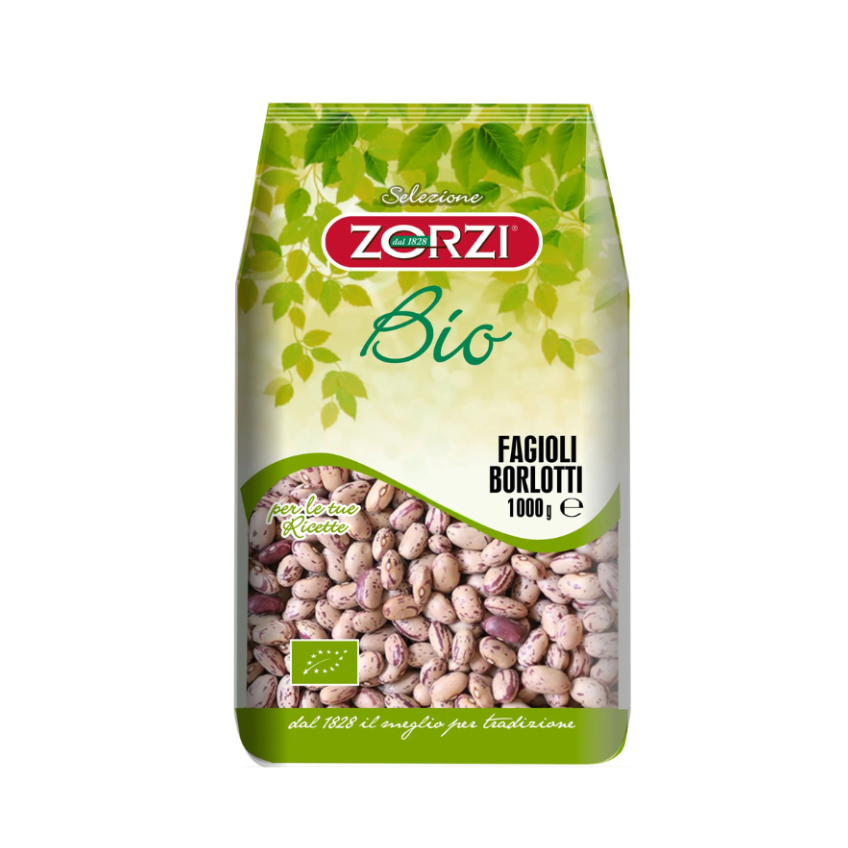 Fagioli Borlotti Secchi Bio Italia Kg 1