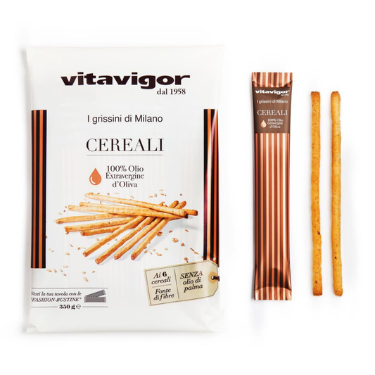 Grissini Mono Cereali (Cartone da 6 pezzi da Gr.350)