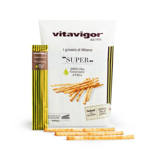 Grissini Mono Olio Evo (Cartone da 6 pezzi da Gr.420)