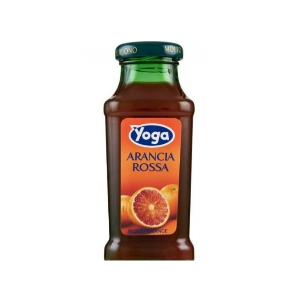 Succo Arancia Rossa Vetro Ml. 200 (Cartone da 24 Pezzi)